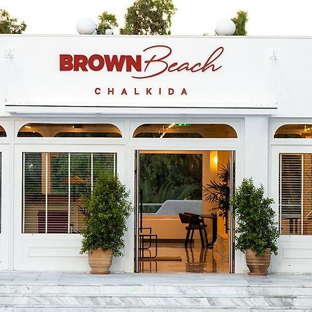 Brown Beach Chalkida Exterior foto